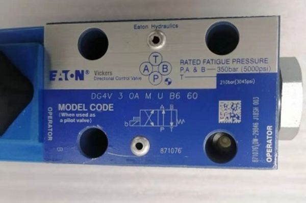 威格士電磁閥的使用說明資料, EATON VICKERS電磁換向閥
