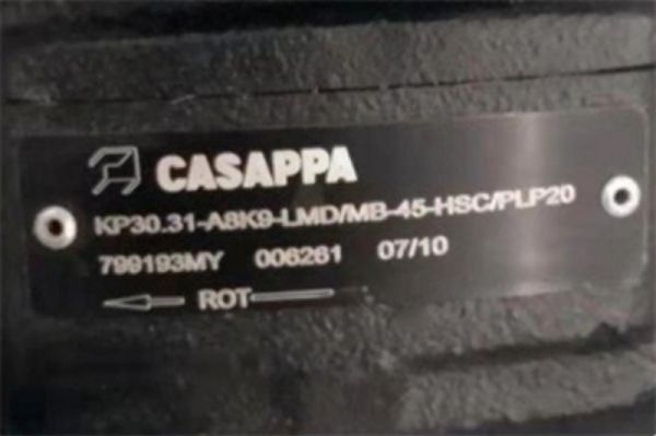 Casappa（凱斯帕）液壓齒輪泵產品型號，凱斯帕casappa官網