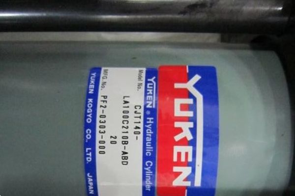 日本油研CJT140-TA40B50B-ABD-20液壓缸詳細參數,YUKEN油缸