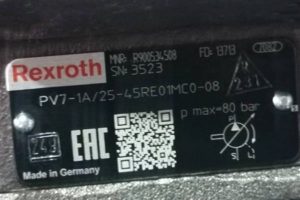 力士樂PV7-1A葉片泵型號,REXROTH葉片泵性能介紹及選型建議